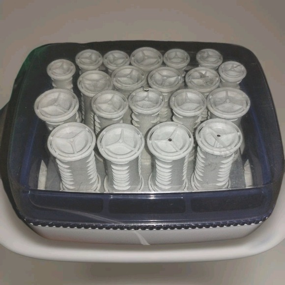 Sunbeam Hot Rollers SureSetter20 Curlers SBPC70 No Clips TESTED &‎ WORKS Pageant - Picture 4 of 7